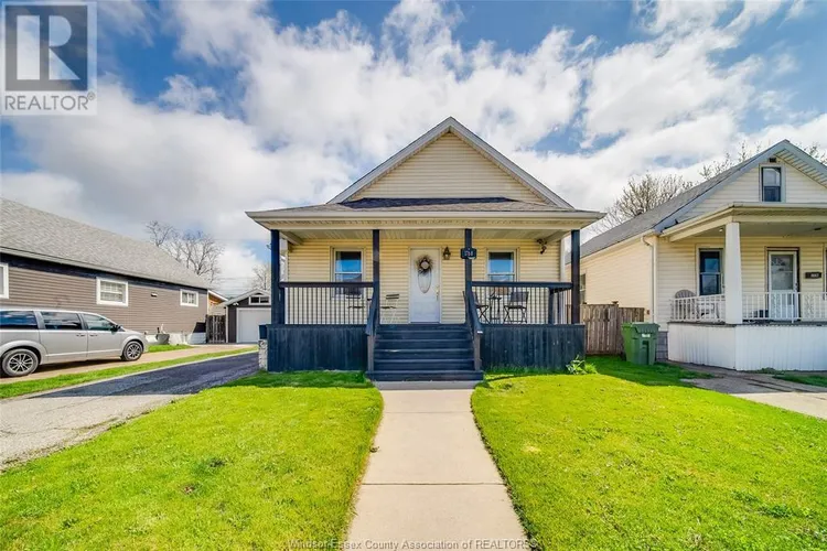 1768 Drouillard Rd, Windsor, ON outside the property.