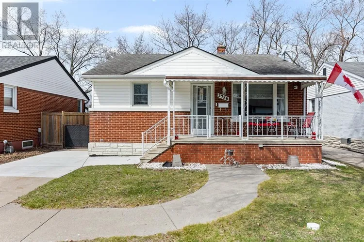 3786 Birch, Windsor, ON outside the property.