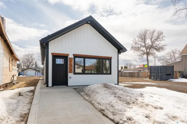 A new-build tiny home for sale in Moose Jaw, SK