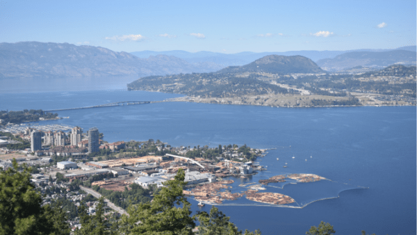 A birds eye view of Salt Spring Island, BC