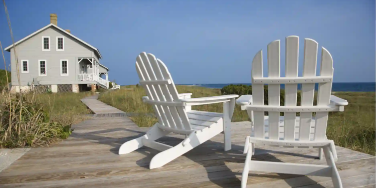 A Floridian vacation home on the beach