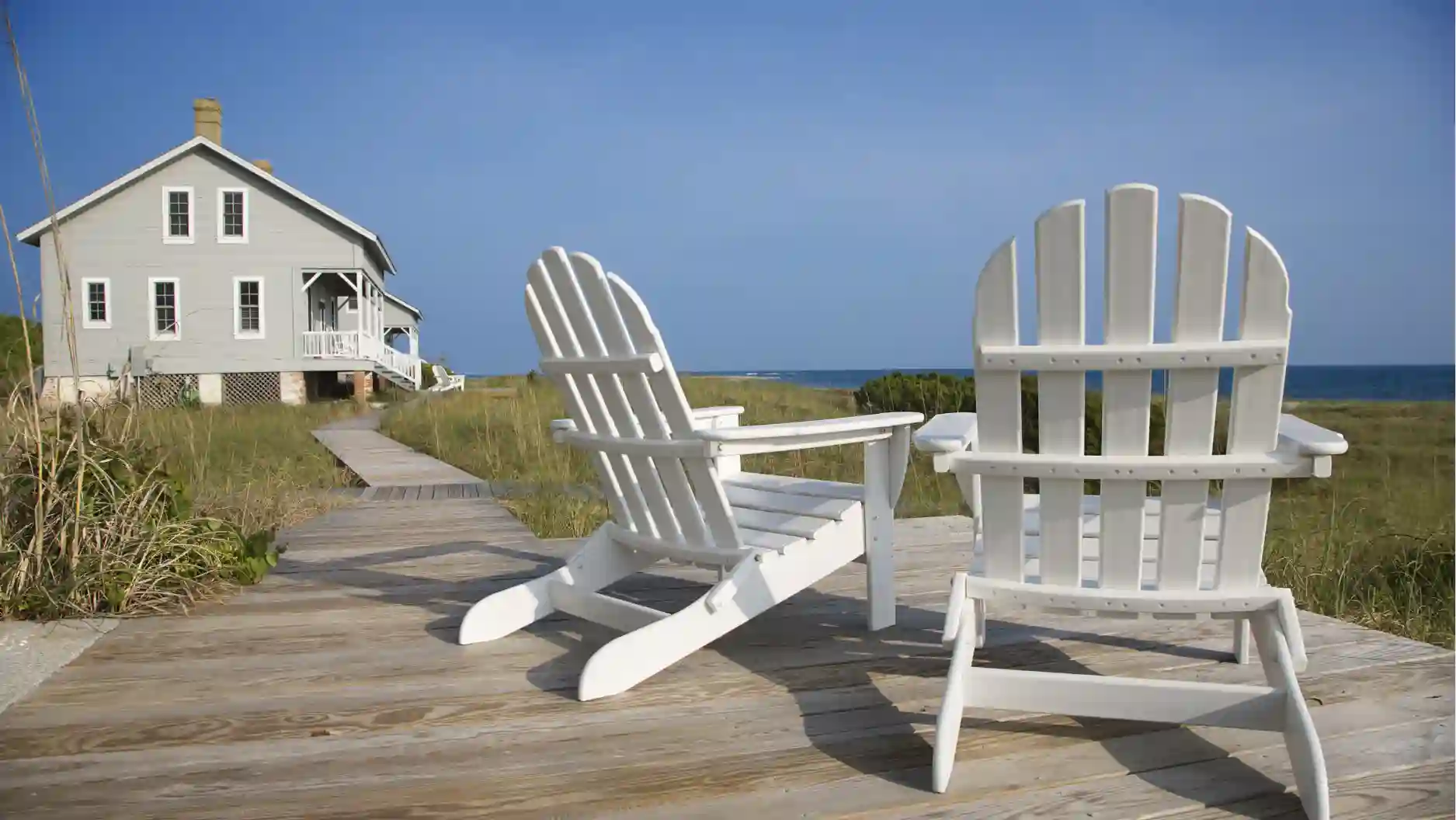 A Floridian vacation home on the beach