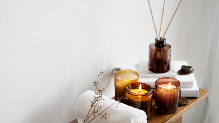 Candles to make your home feel fresh. 