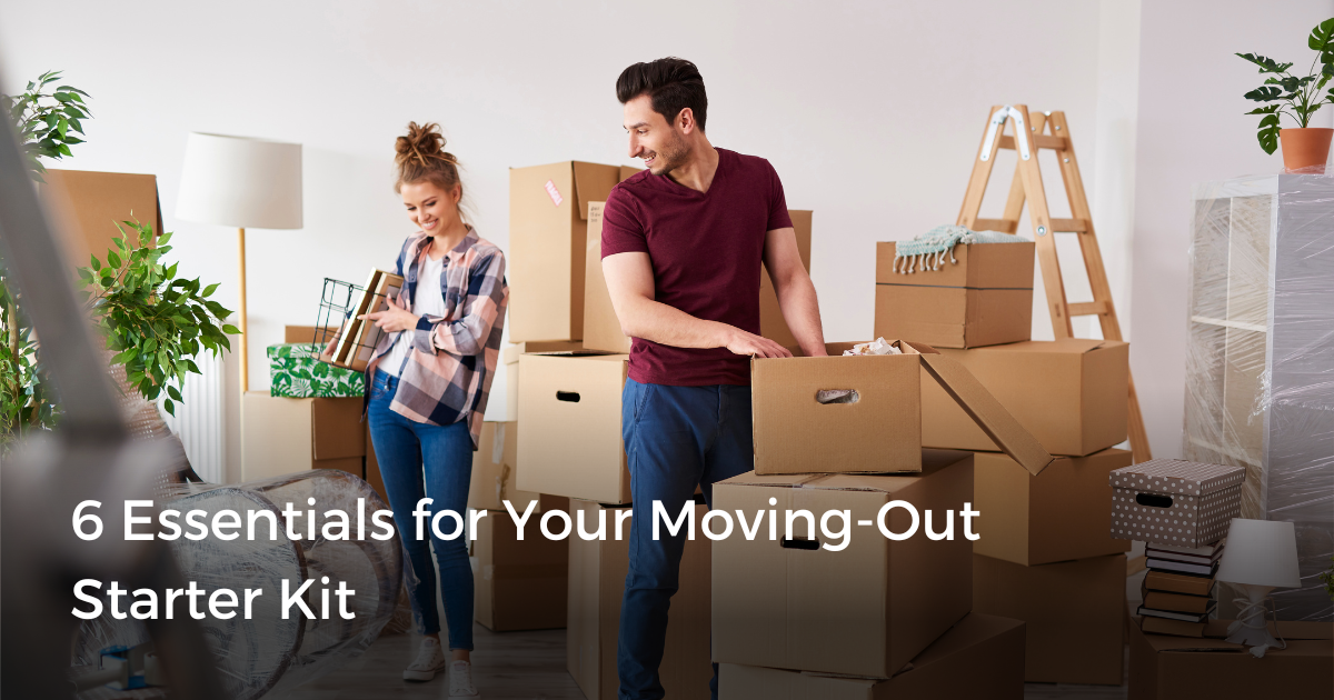 6 Essential Items Every Moving-Out Starter Kit Needs