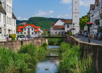 small town landscape