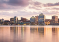 Halifax skyline during summer sunset