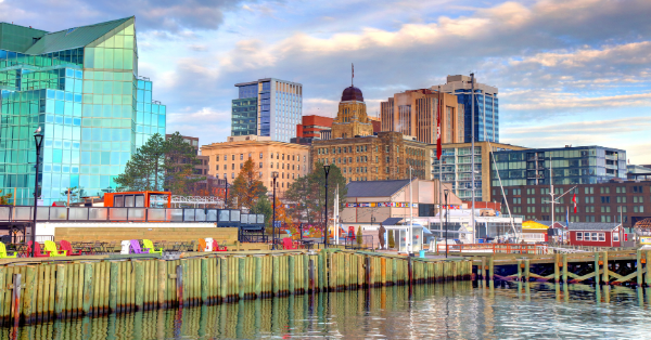 Halifax, Nova Scotia skyline and waterfront