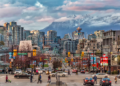 cityscape of yaletown, vancouver