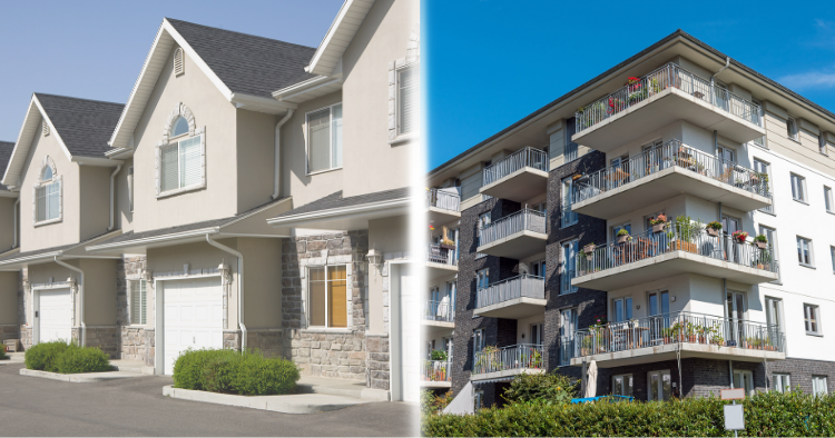 Apartment vs Townhouse
