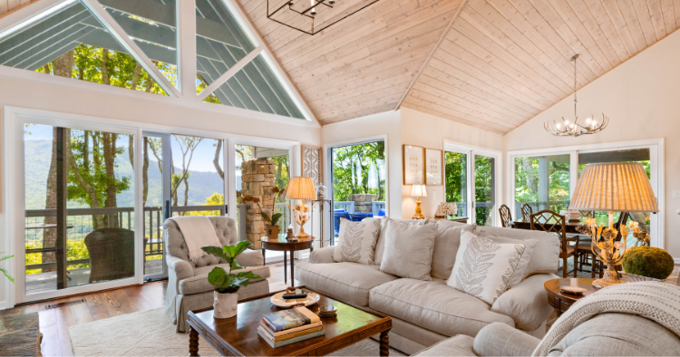 Inside modern ranch home