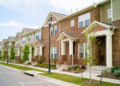 Townhomes from street view